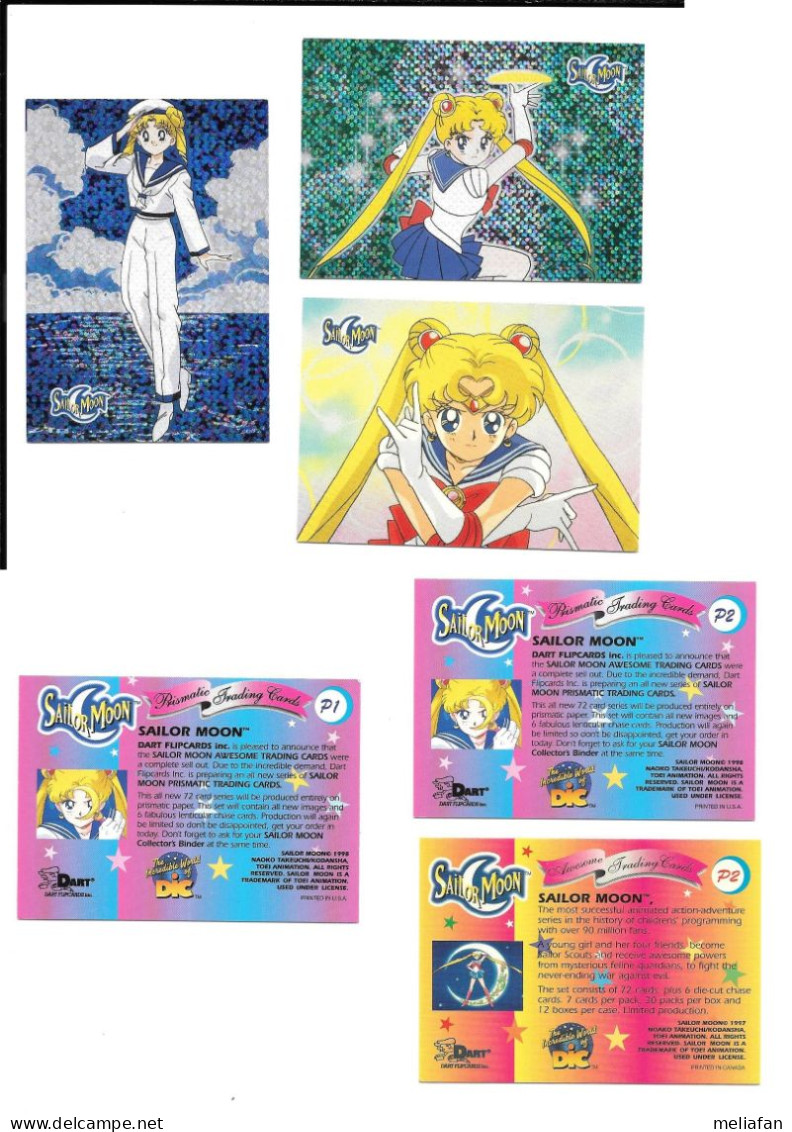 AC81 - PROMO CARDS DART - SAILOR MOON - Autres & Non Classés