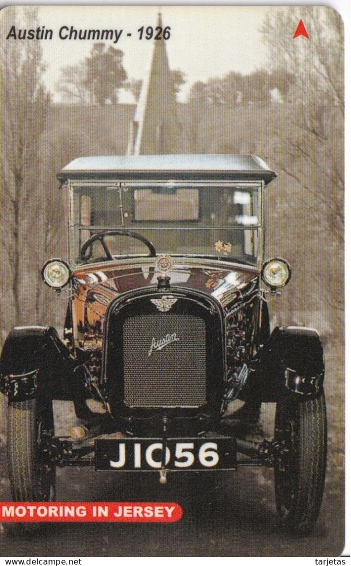 JER-251 TARJETA DE JERSEY DE COCHES DE EPOCA  (77JERB)  VINTAGE CARS - [ 7] Jersey Und Guernsey