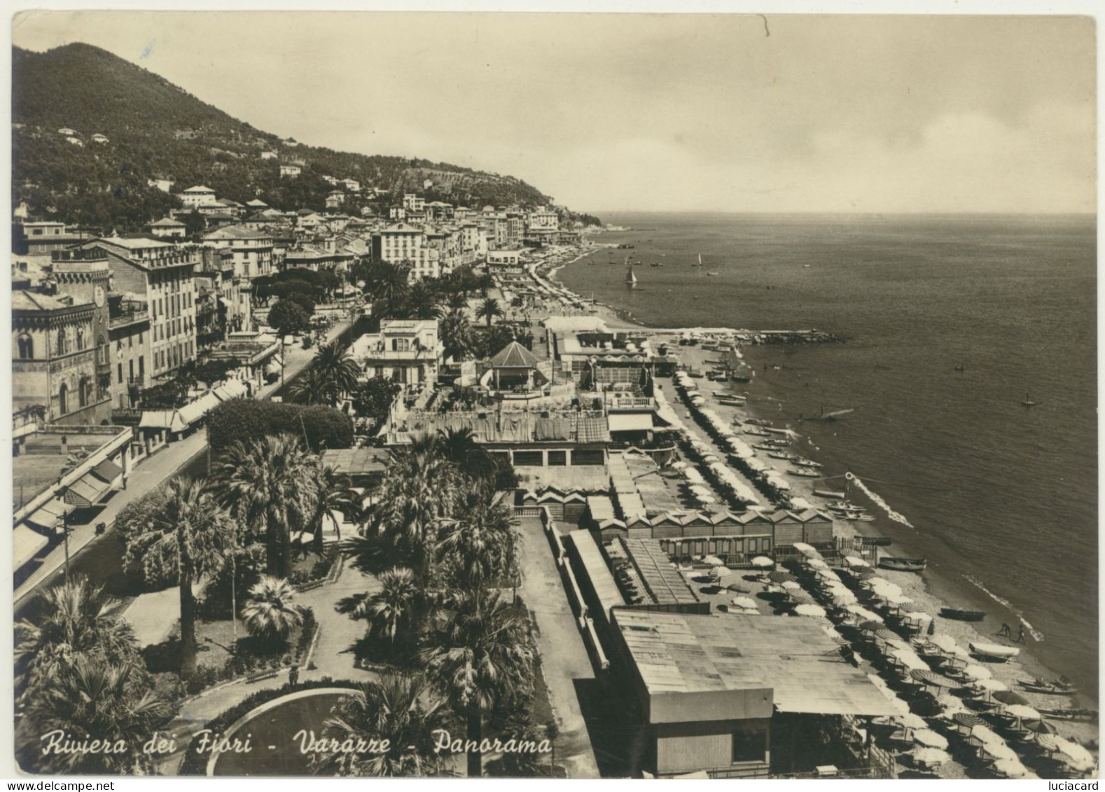 VARAZZE -SAVONA -PANORAMA -VIAGG. - Savona