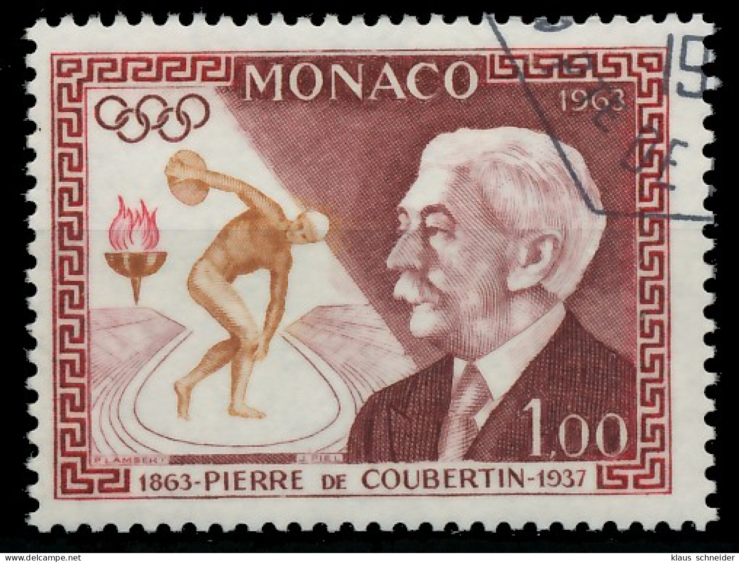 MONACO 1963 Nr 738 Gestempelt X3B6002 - Altri & Non Classificati