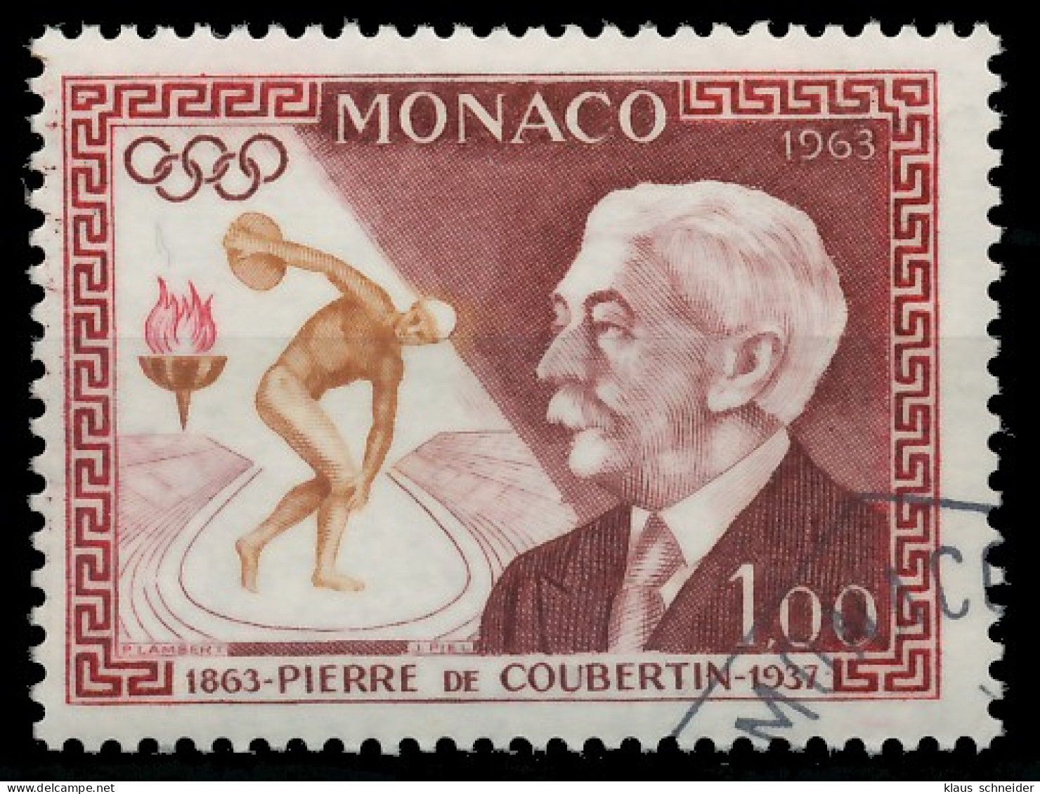 MONACO 1963 Nr 738 Gestempelt X3B6006 - Altri & Non Classificati