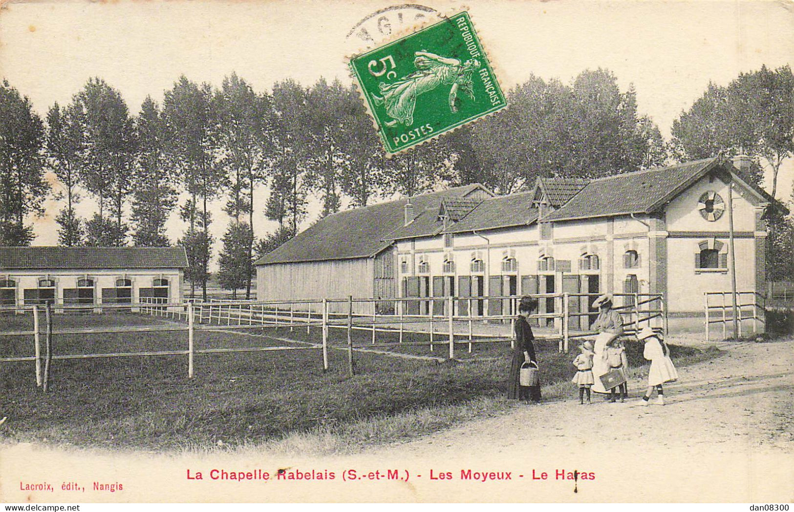 77 LA CHAPELLE RABELAIS LES MOYEUX  LE HARAS - Autres & Non Classés