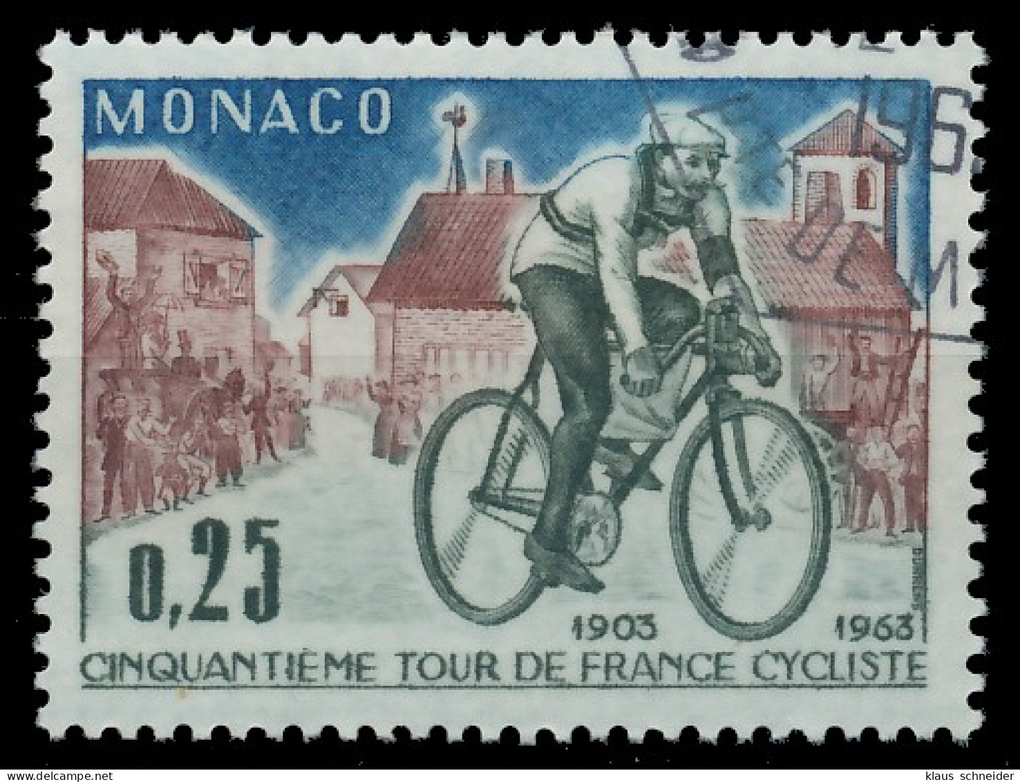 MONACO 1963 Nr 736 Gestempelt X3B60B2 - Other & Unclassified