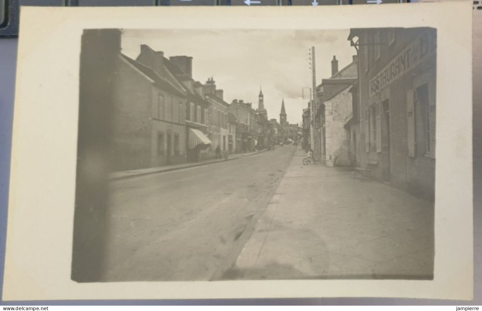 Cosne D'Allier (Cosne-sur-l'oeil) - Carte-photo Située Au 4 Rue De La République - Sonstige & Ohne Zuordnung