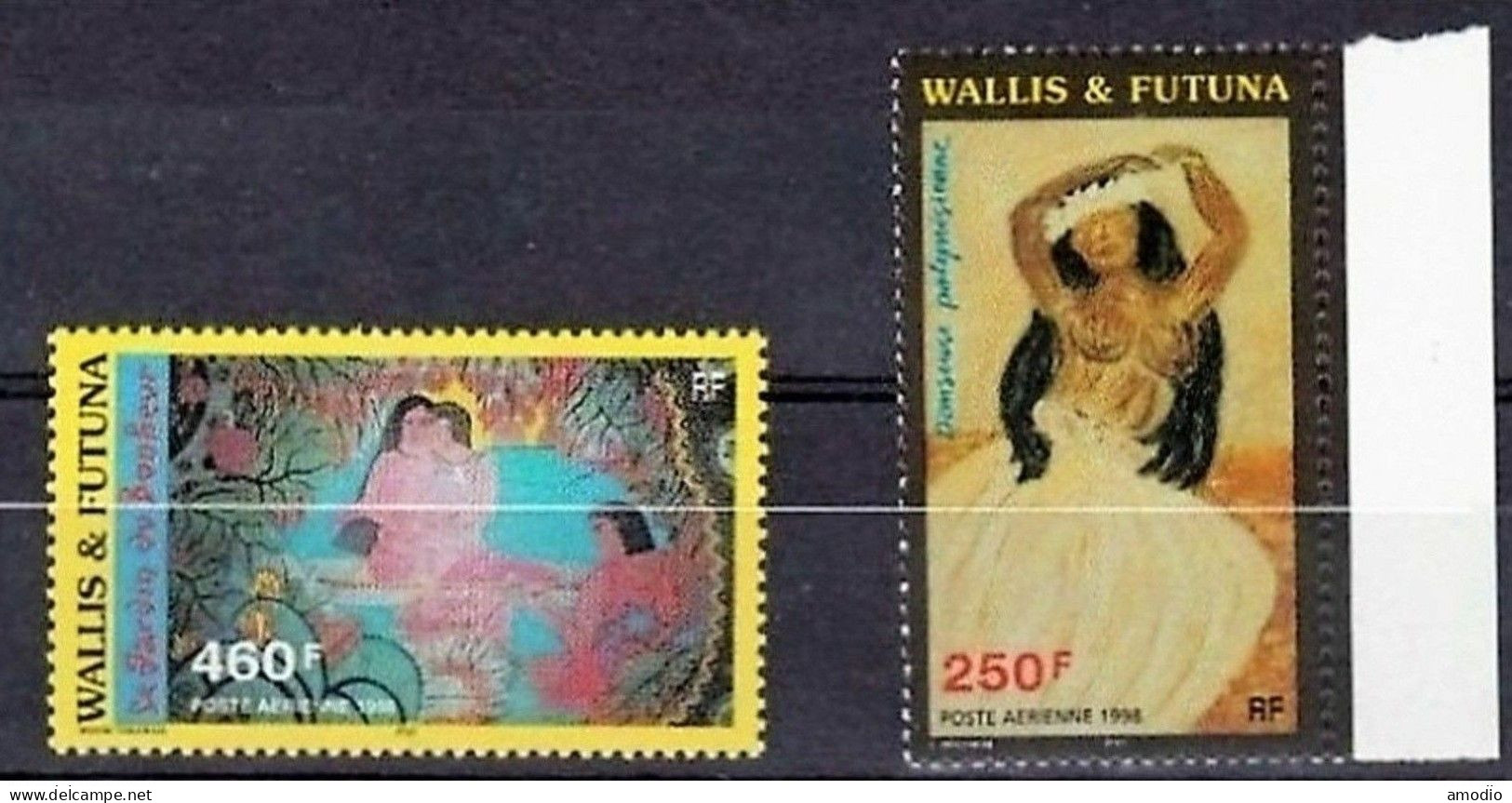 Wallis Et Futuna YT 395, 397/9 Oiseaux, Rodin + PA 206 / 207  N** MNH - Unused Stamps