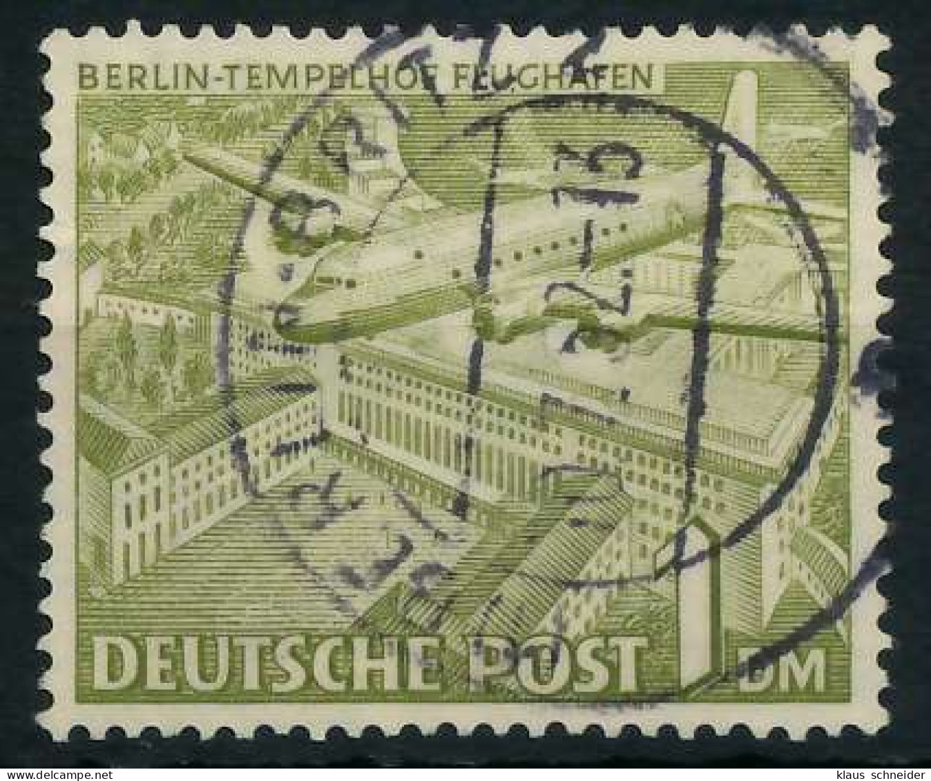 BERLIN DS BAUTEN 1 Nr 57Yc Zentrisch Gestempelt X6420F6 - Gebraucht