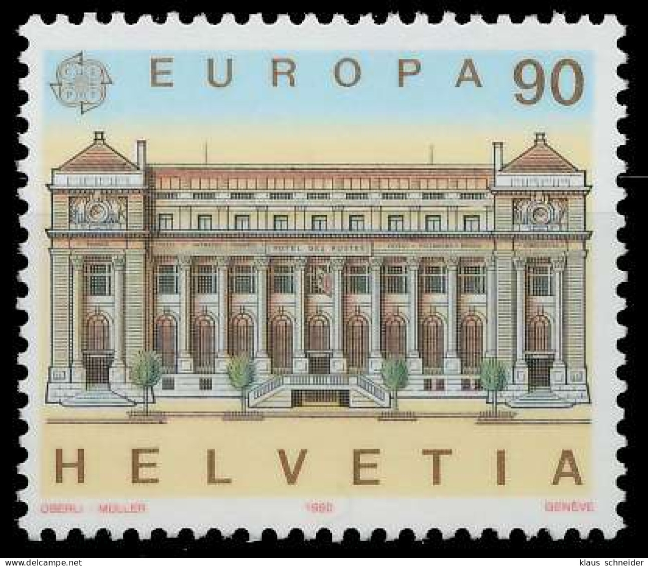 SCHWEIZ 1990 Nr 1416 Postfrisch X66E99A - Unused Stamps