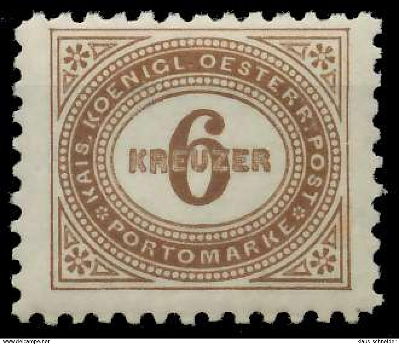 ÖSTERREICH PORTOMARKEN 1894 Nr 5A Postfrisch X7428B2 - Taxe
