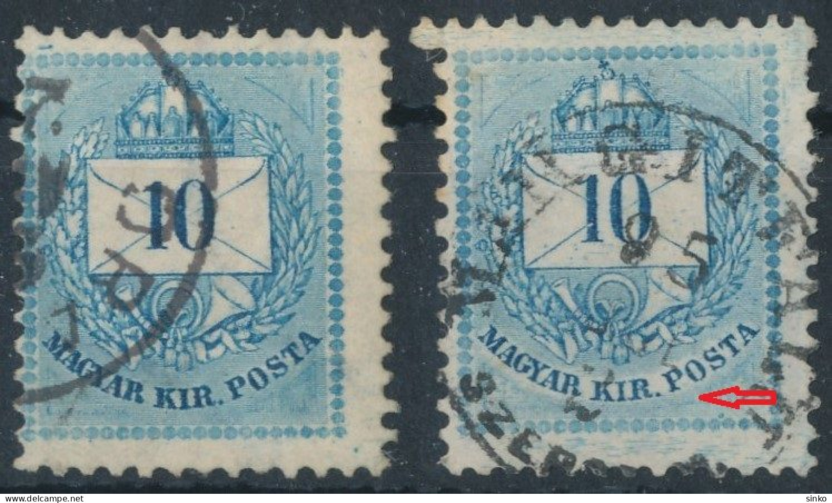 1881. Colour Number Krajcar 10kr Stamps - ...-1867 Préphilatélie