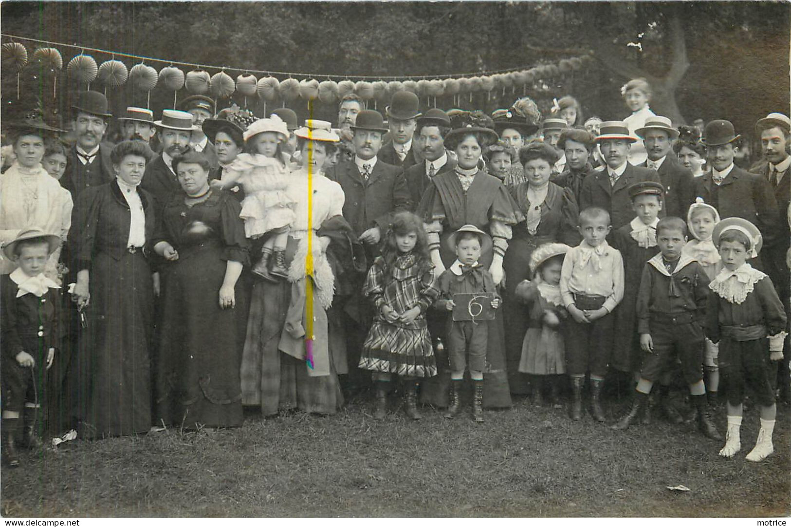 BOIS DE VINCENNES -  Carte Photo En 1912, Fête. - Vincennes