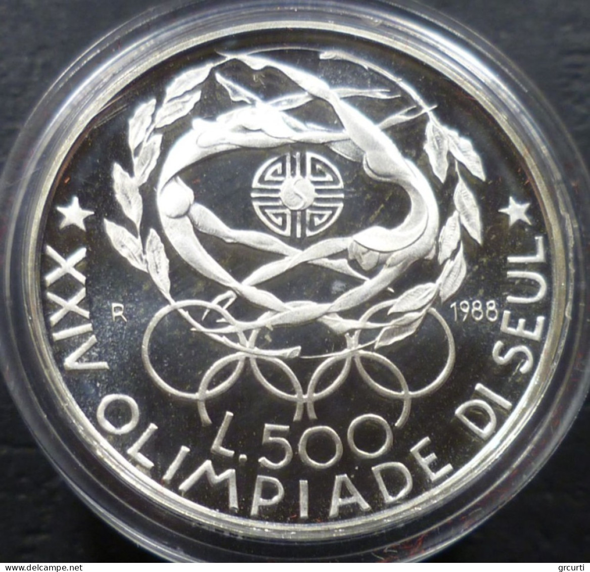 Italia - 500 Lire 1988 - Olimpiadi Di Seul - 500 Liras