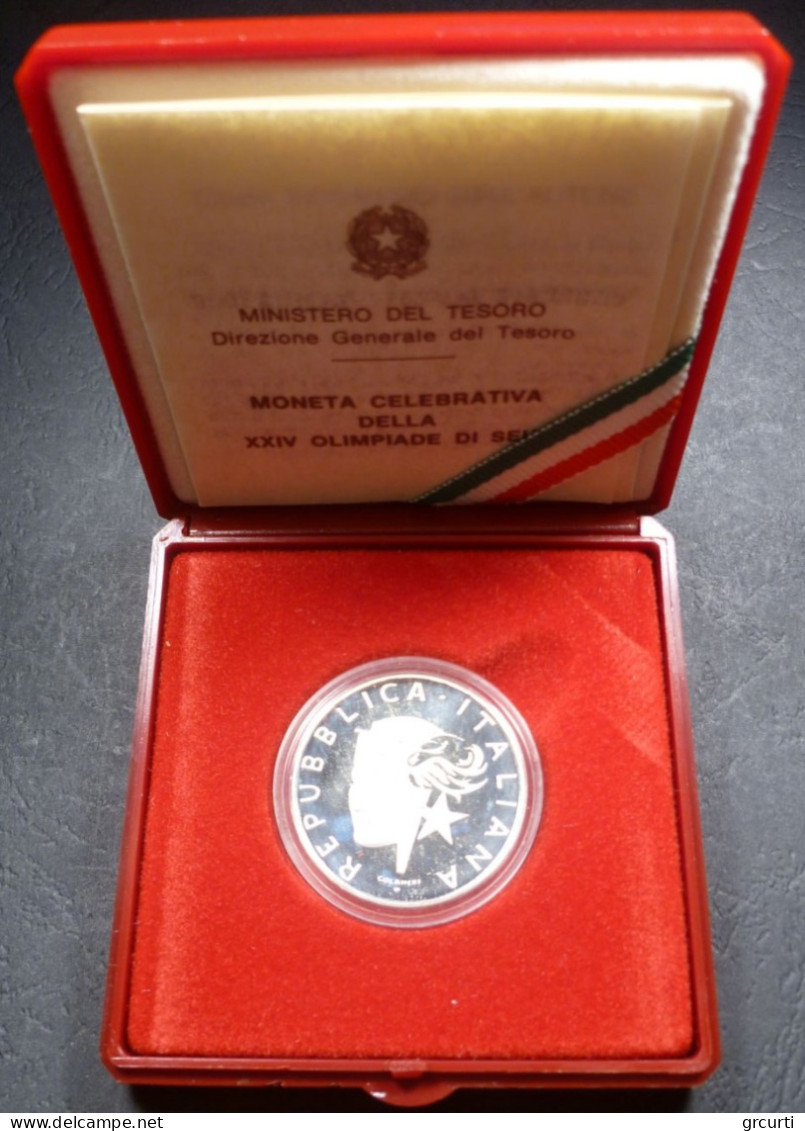 Italia - 500 Lire 1988 - Olimpiadi Di Seul - 500 Lire