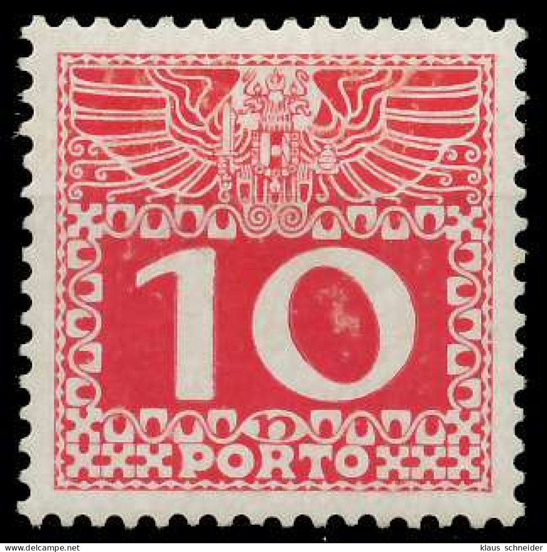 ÖSTERREICH PORTOMARKEN 1908 11 Nr 38x Postfrisch X7428F6 - Taxe
