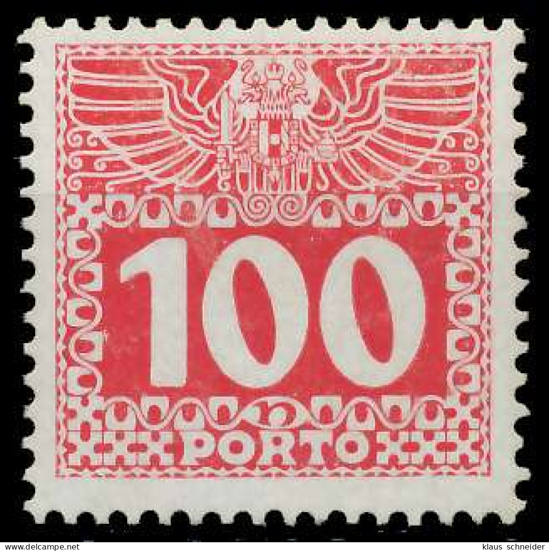 ÖSTERREICH PORTOMARKEN 1908 11 Nr 44x Ungebraucht X742912 - Postage Due