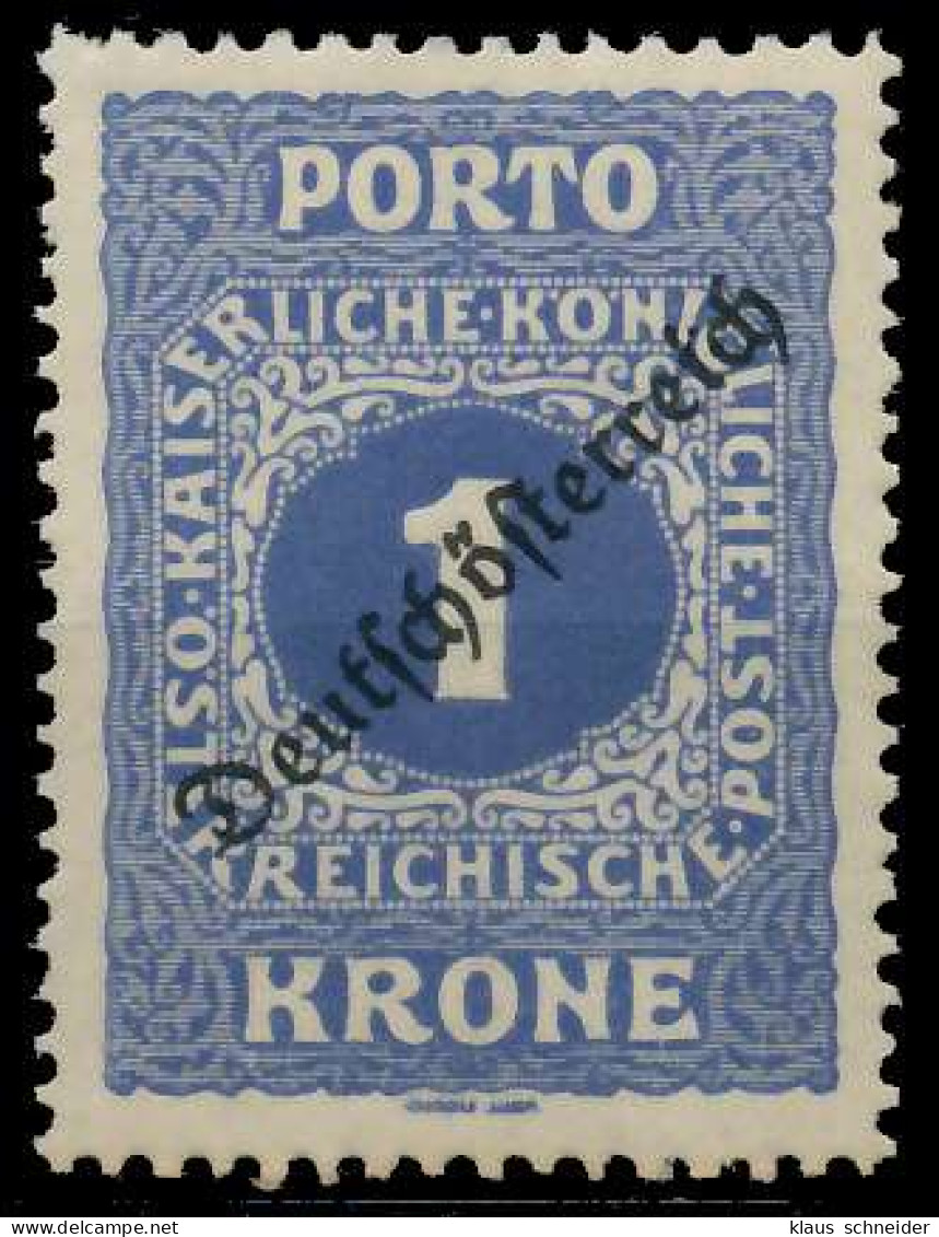 ÖSTERREICH PORTOMARKEN 1919 Nr 72 Postfrisch X74295A - Taxe