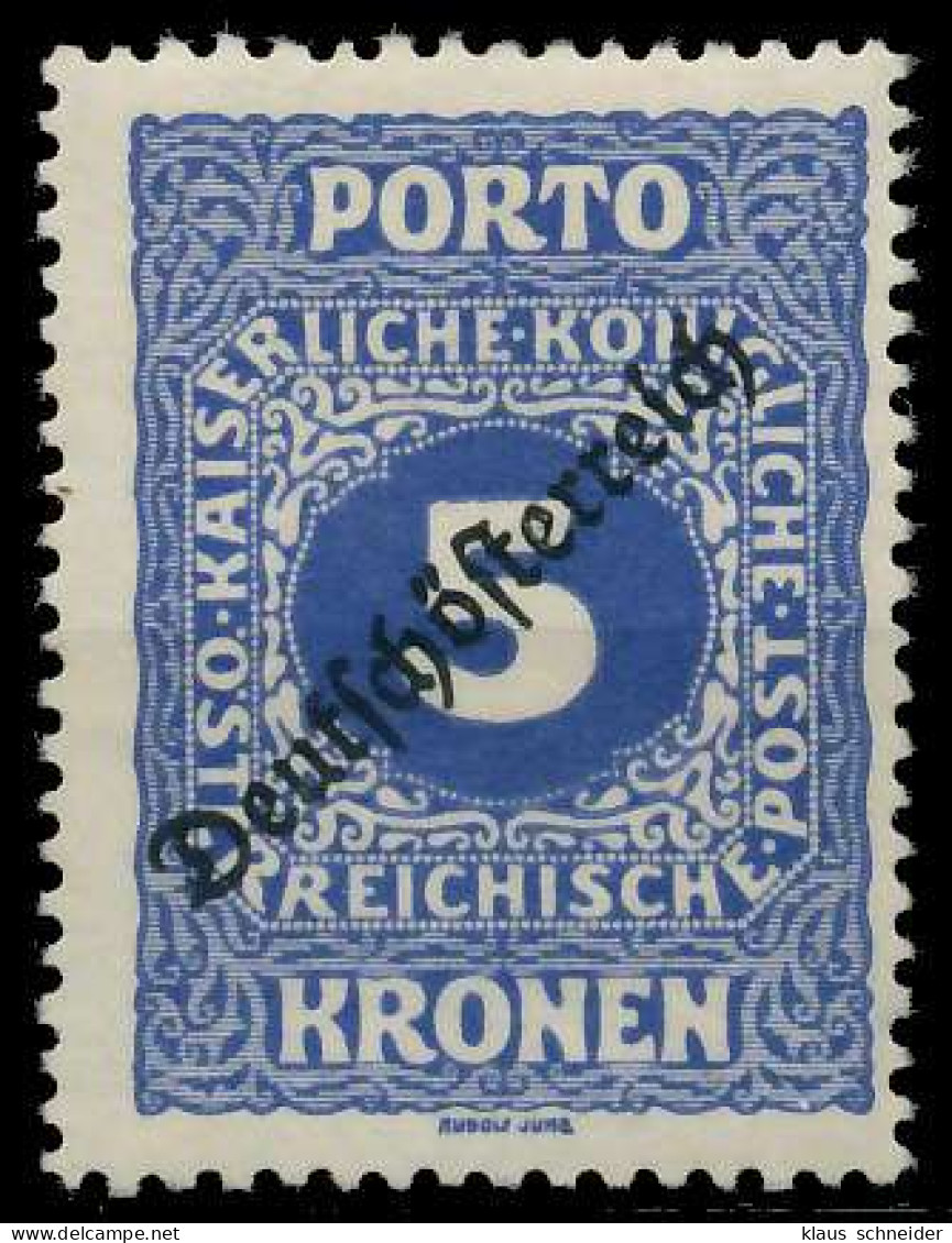 ÖSTERREICH PORTOMARKEN 1919 Nr 73 Postfrisch X742956 - Portomarken