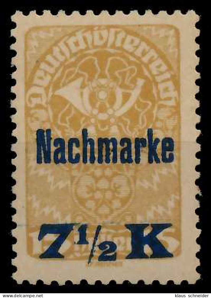 ÖSTERREICH PORTOMARKEN 1920 21 Nr 102 Postfrisch X742996 - Taxe