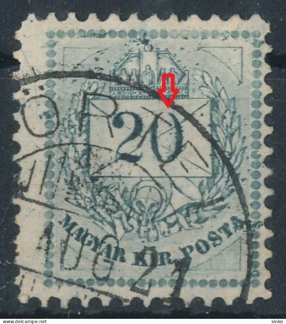 1881. Colour Number Krajcar 20kr Stamp - ...-1867 Préphilatélie