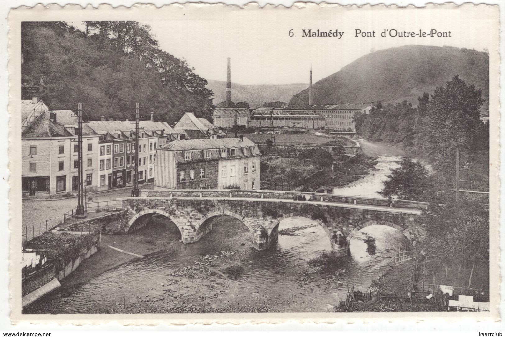 6.  Malmédy  Pont D'Outre-le-Pont - (Belgique/België) - Malmedy