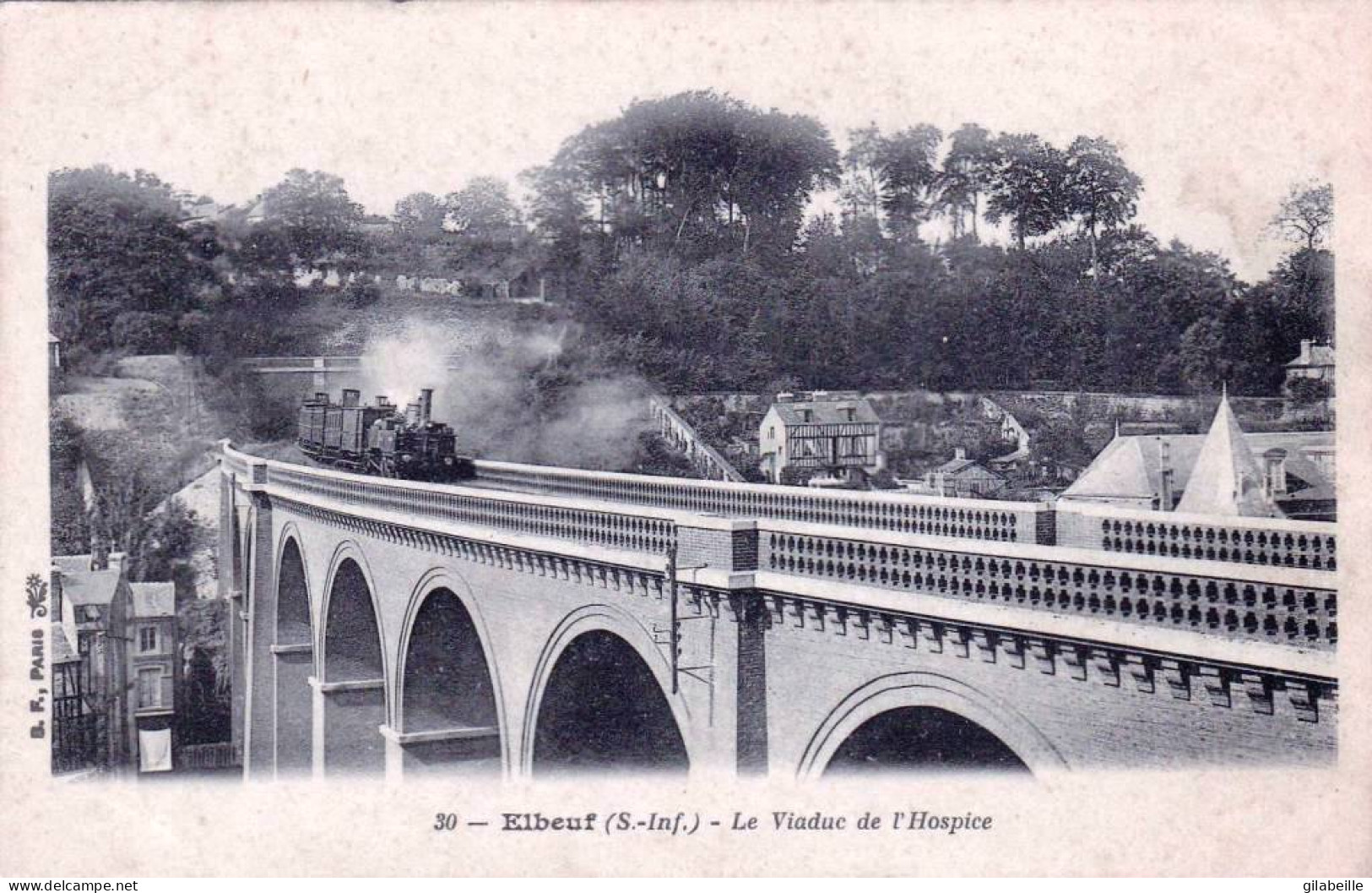 76 - Seine Maritime - ELBEUF - Le Viaduc De L Hospice - Elbeuf