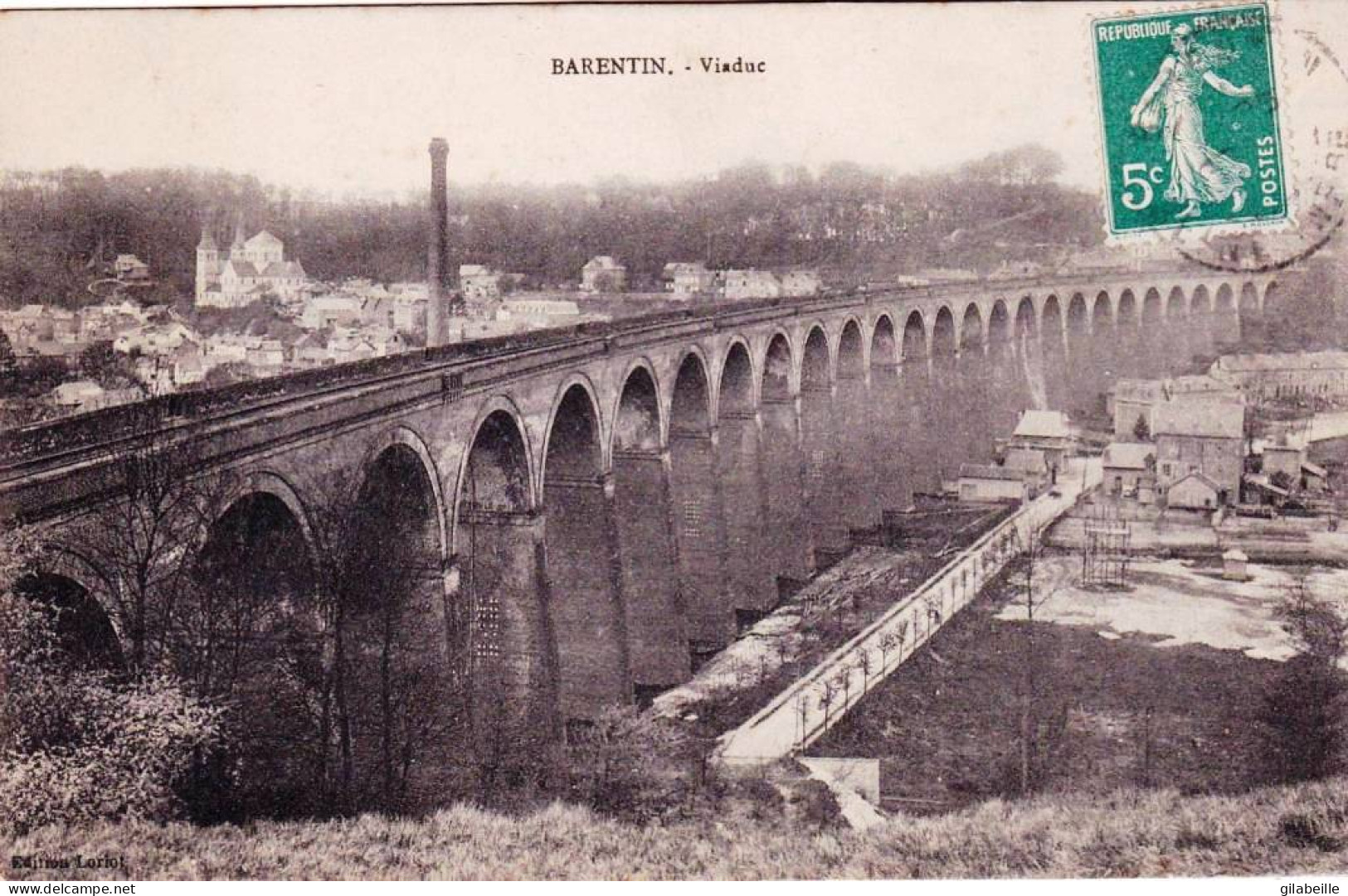 76 - Seine Maritime -BARENTIN - Le Viaduc - Barentin