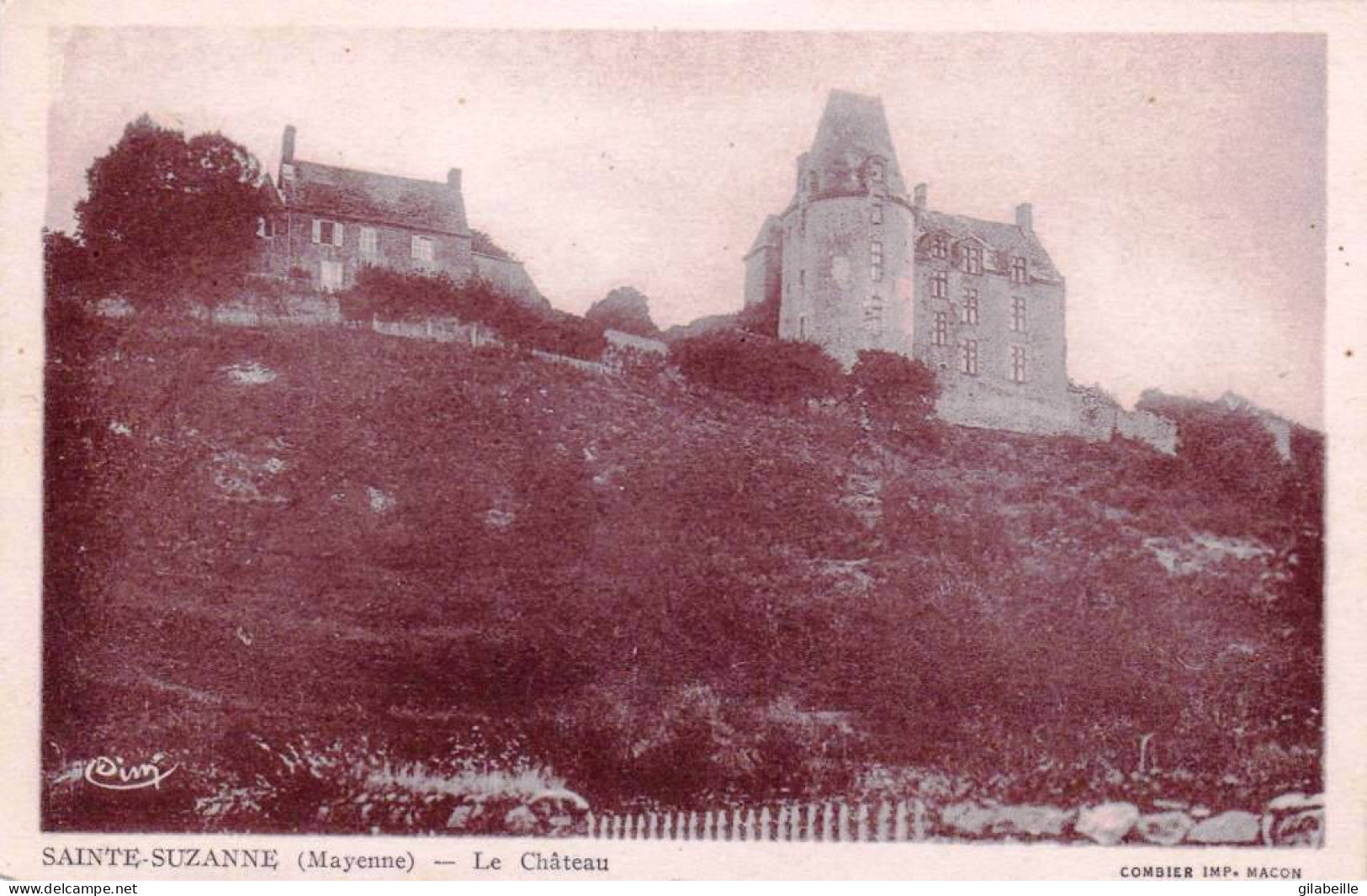 53- Mayenne - SAINTE SUZANNE ( Sainte-Suzanne-et-Chammes )  Le Chateau - Sainte Suzanne