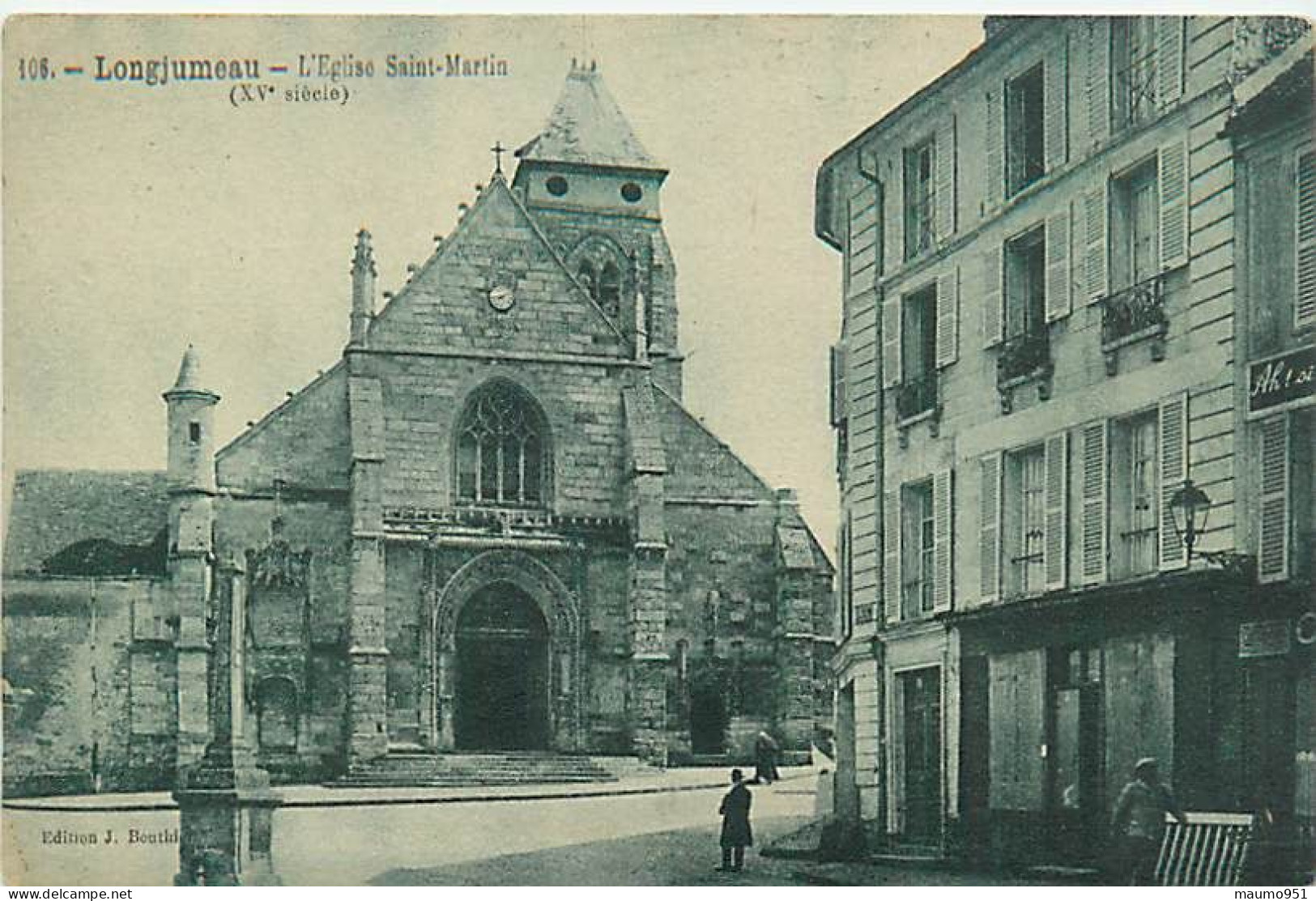 91 LONGJUMEAU - L'Eglise Saint Martin - Longjumeau
