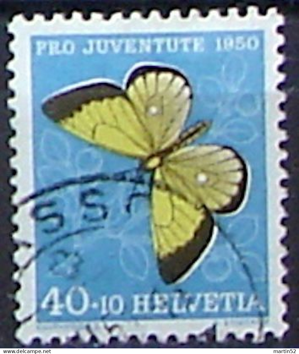 Schweiz Suisse Pro Juventute 1950: "Solitaire" Zu WI 137 Mi 554 Yv 506 Mit Stempel CHIASSO ?.XII.50 (Zu CHF 18.00) - Used Stamps