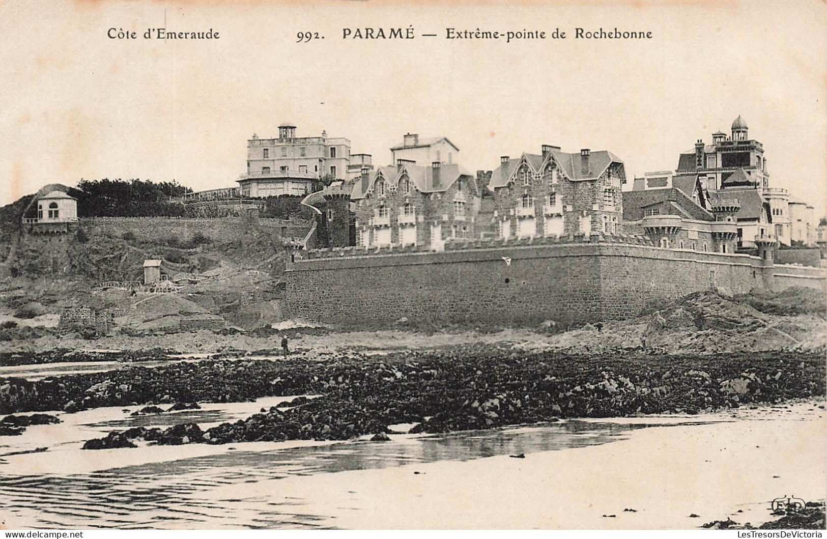 FRANCE - Côte D'Emeraude - Paramé - Extrême Pointe De Rochebonne - Vue Générale - Carte Postale Ancienne - Parame