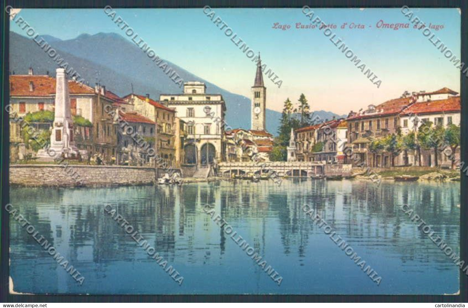 Verbania Omegna Cartolina ZQ7808 - Verbania