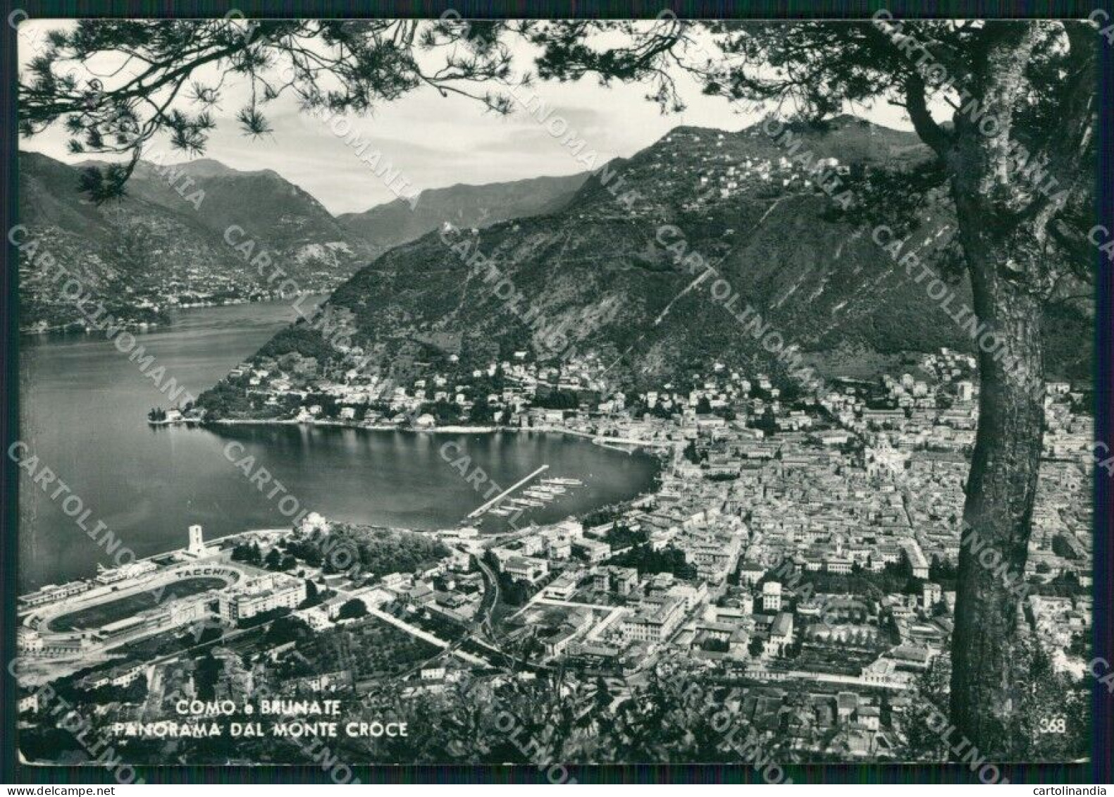 Como Brunate Monte Croce Lago Di Como COLLA Foto FG Cartolina KB4440 - Como