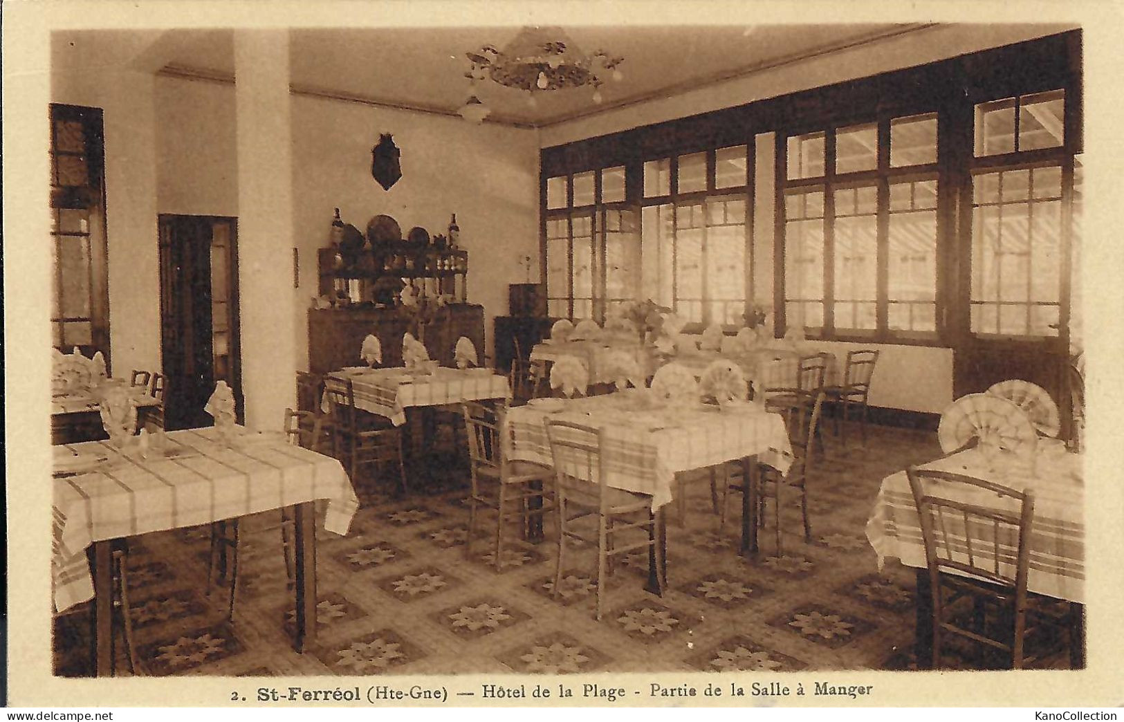 St. Ferréol, Hôtel Du Plage, Salle á Manger, Nicht Gelaufen - Saint Ferreol