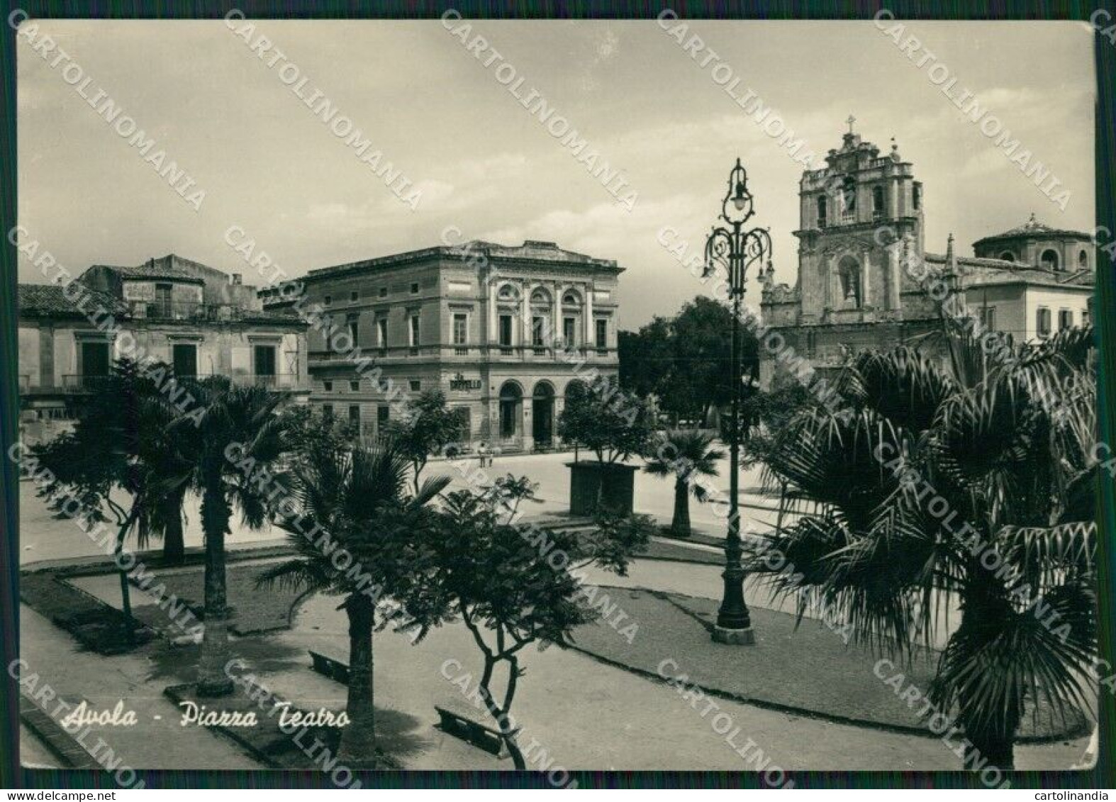 Siracusa Avola Teatro Foto FG Cartolina ZK4301 - Siracusa