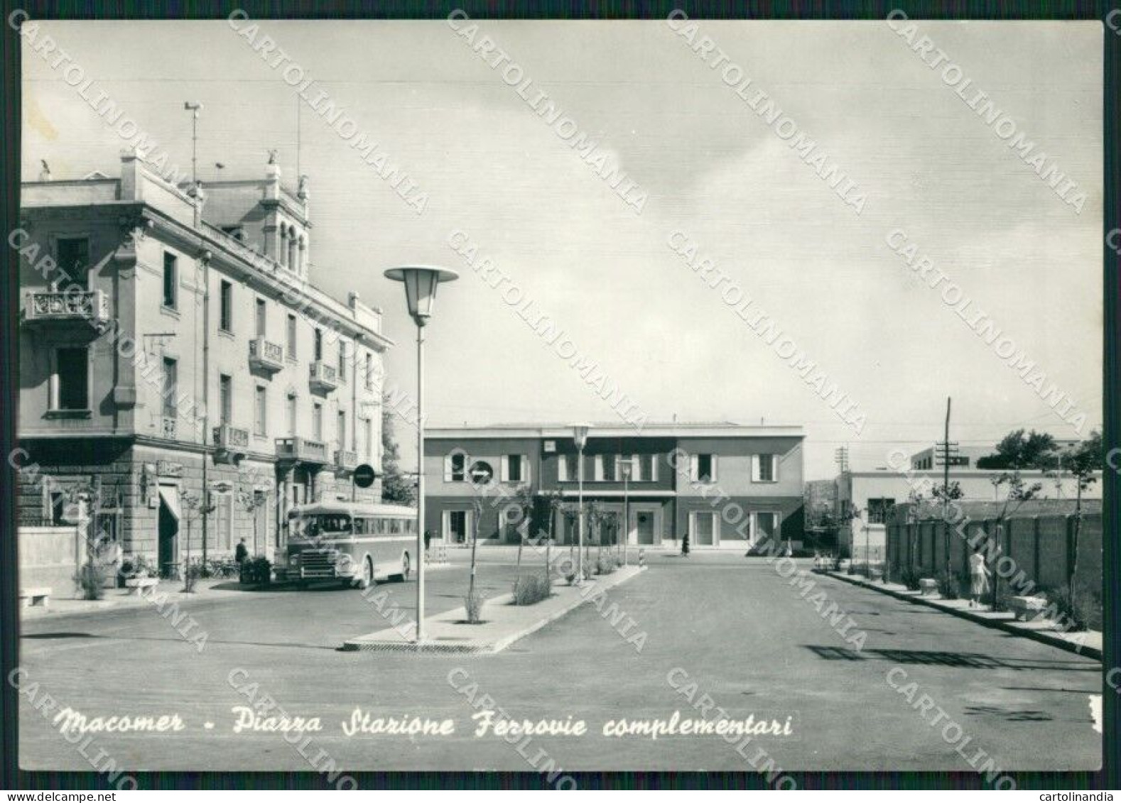 Nuoro Macomer Stazione Corriera Foto FG Cartolina ZK4319 - Nuoro