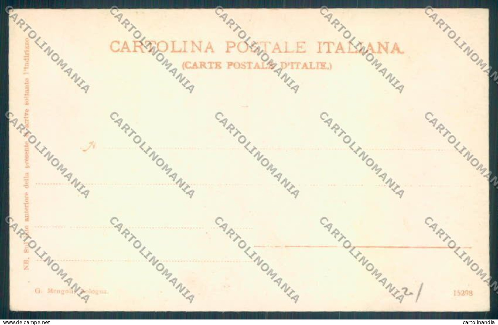 Bologna Carducci Cartolina ZT2191 - Bologna