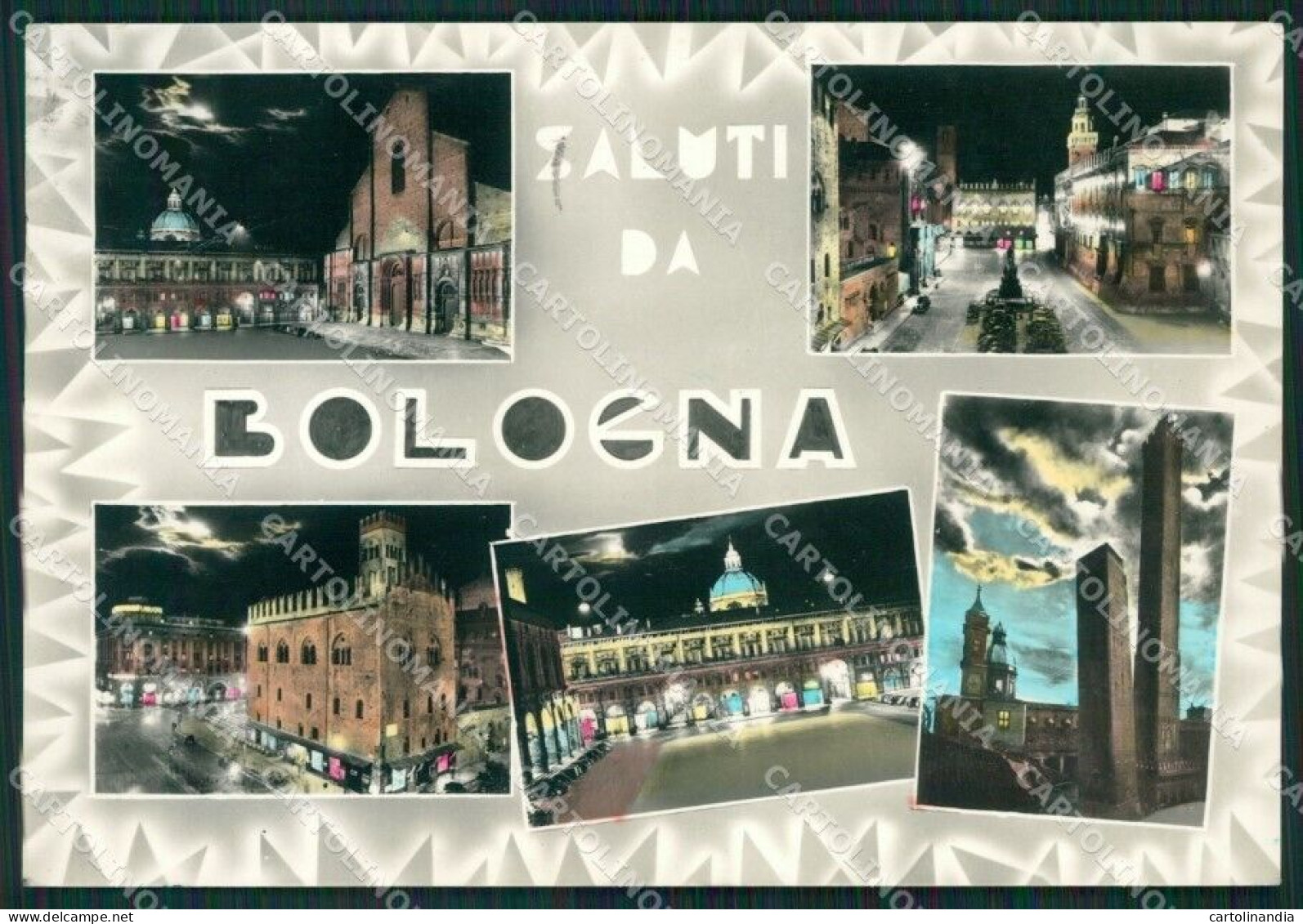 Bologna Città Saluti Da ABRASA Foto FG Cartolina ZKM7335 - Bologna