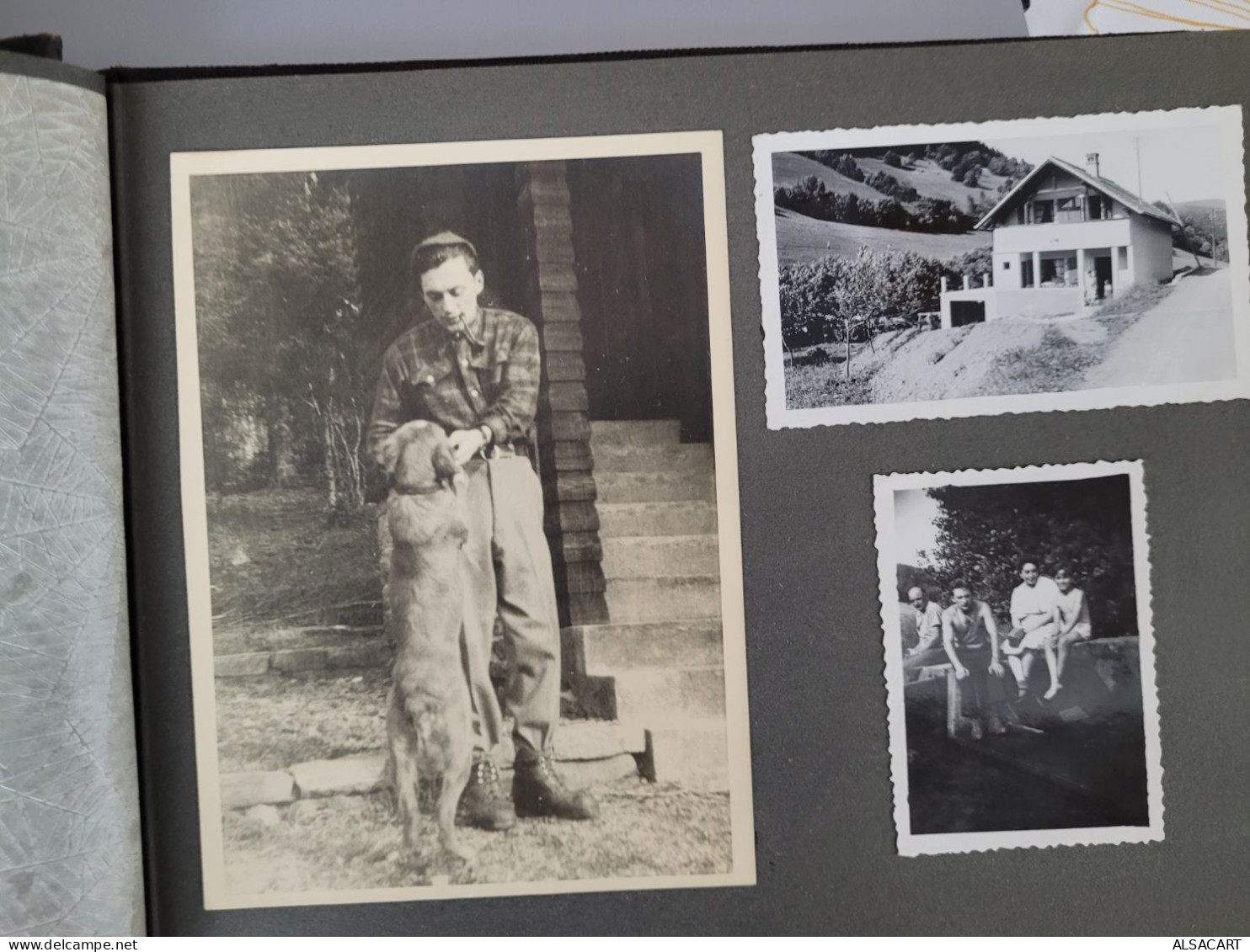 album photo de famille region alsace , vosges du nord , plus petite archive de cartes photo militaire