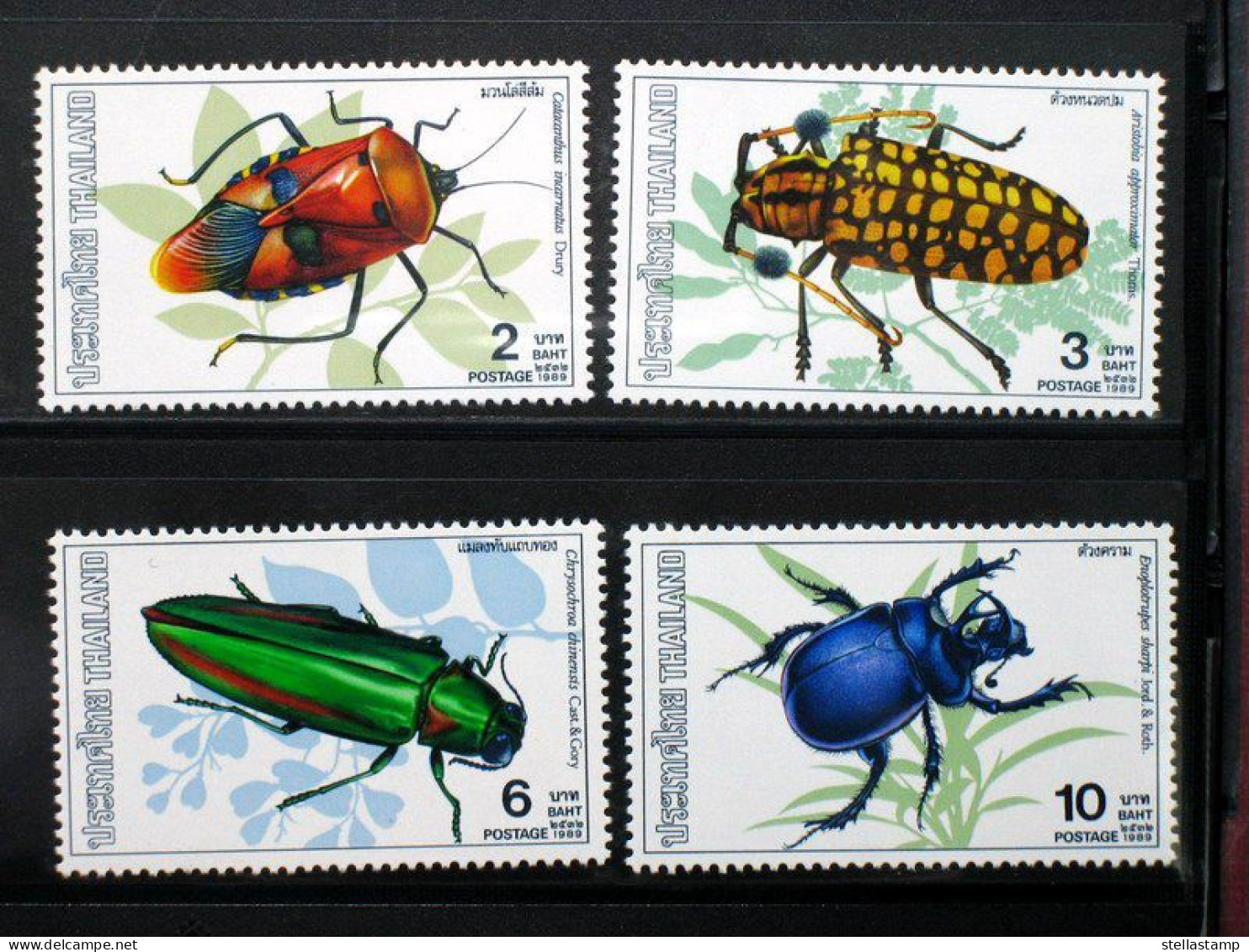 Thailand Stamp 1989 Insects 1st - Tailandia