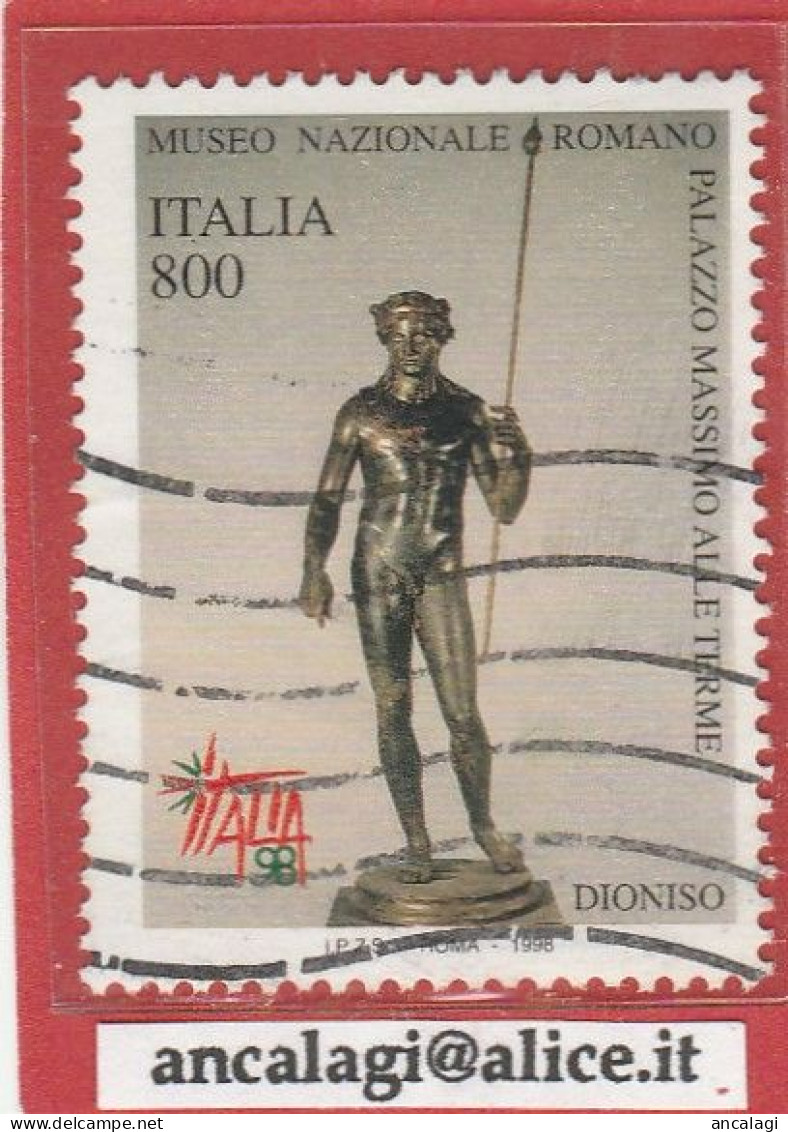 USATI ITALIA 1998 - Ref.0806 "MUSEO NAZIONALE ROMANO" 1 Val. - - 1991-00: Gebraucht