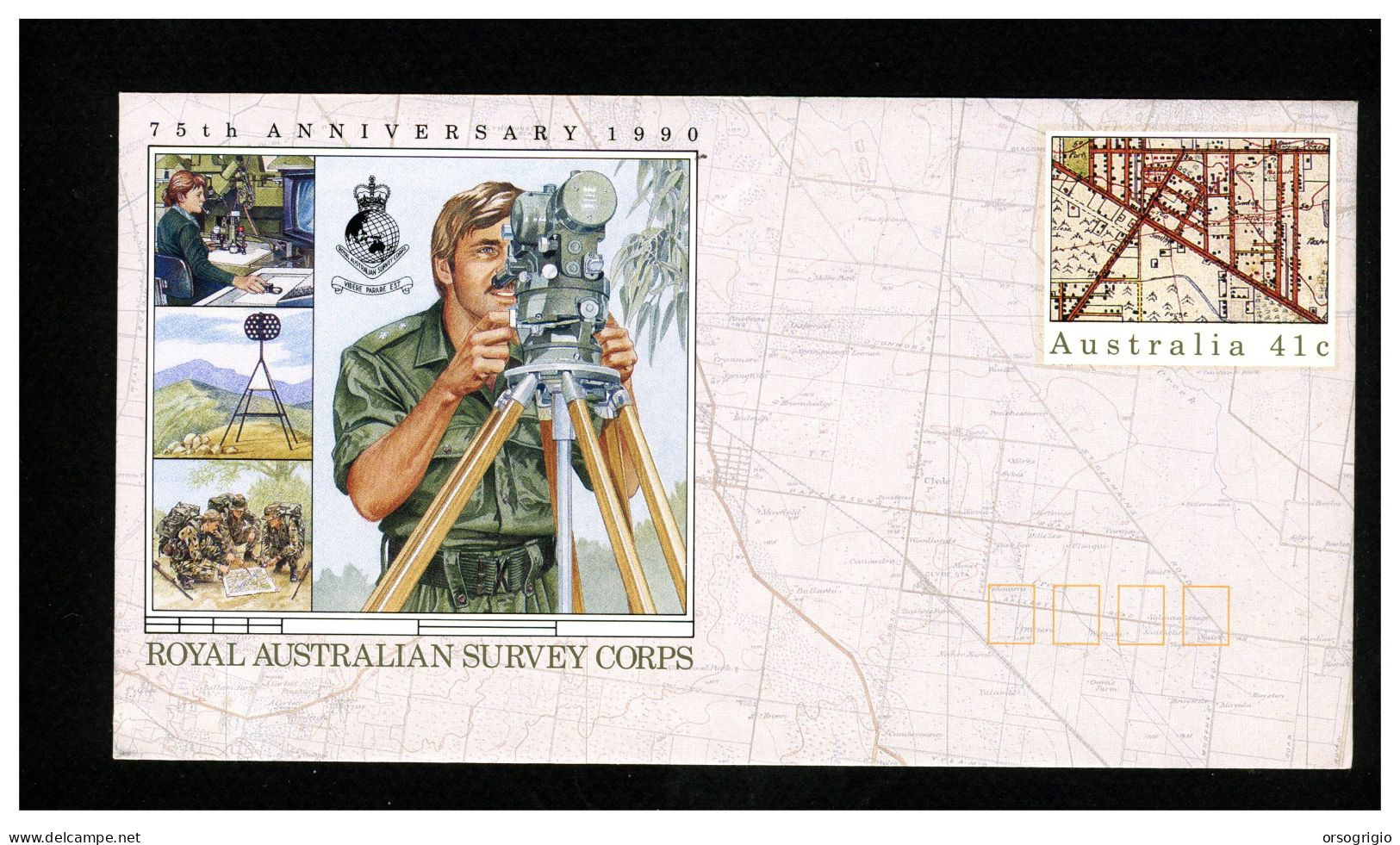 AUSTRALIA - 1990 - ROYAL AUSTRALIAN SURVEY CORPS - TOPOGRAPHIC  MAP - Otros & Sin Clasificación