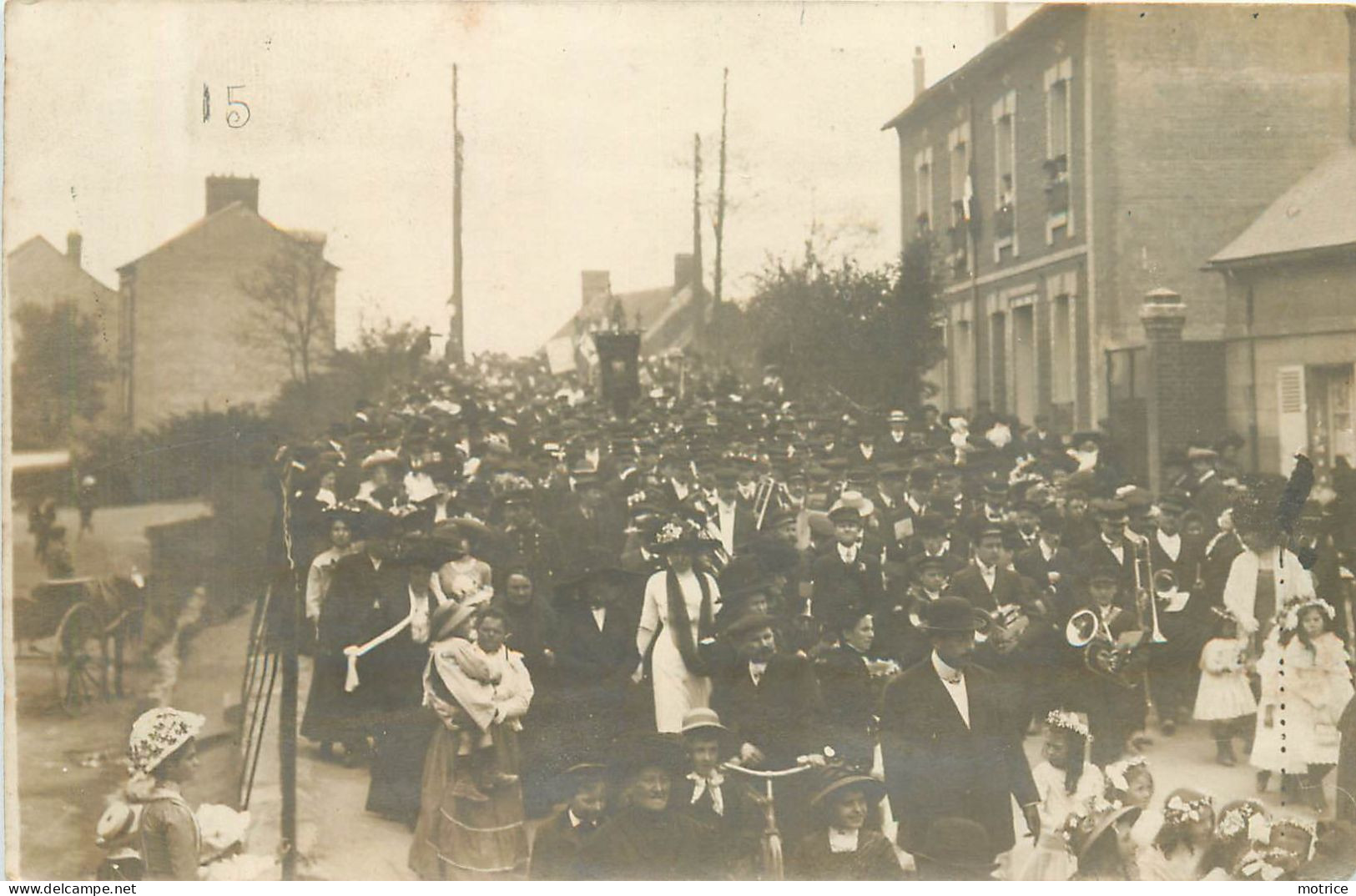 NOGENT SUR OISE - Carte Photo, Bouquet Provincial, Le 28/04/1912. - Nogent Sur Oise