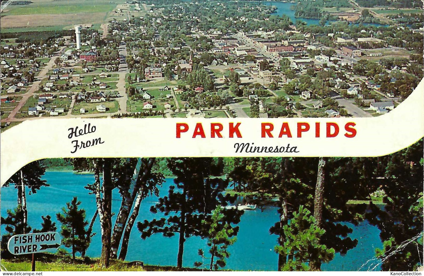 Minnesota, Hello From Park Rapids, Gelaufen 1964 - Sonstige & Ohne Zuordnung