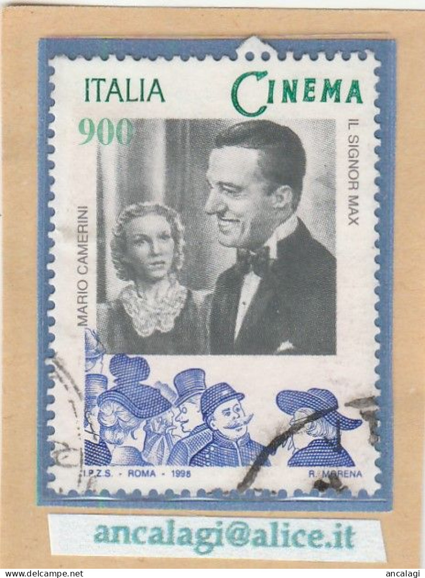 USATI ITALIA 1998 - Ref.0807A "CINEMA ITALIANO" 1 Val. - - 1991-00: Gebraucht