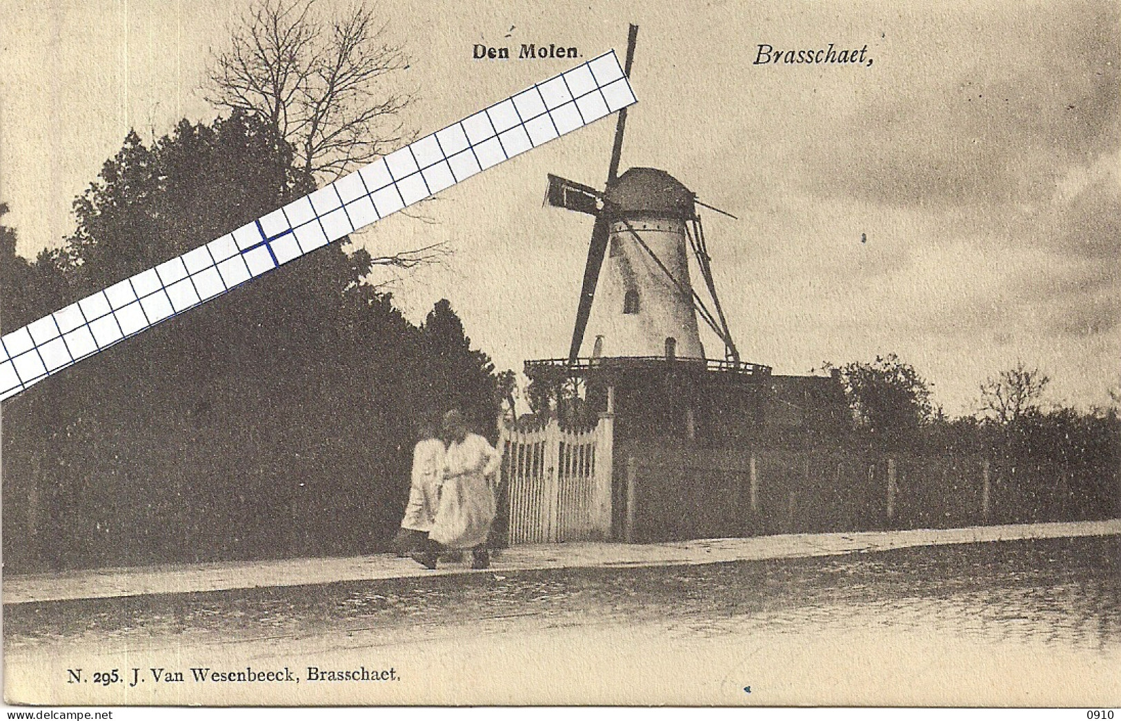 BRASSCHAET-BRASSCHAAT " DEN MOLEN" UITG.J.VAN.WESENBEECK NR.295 - Brasschaat