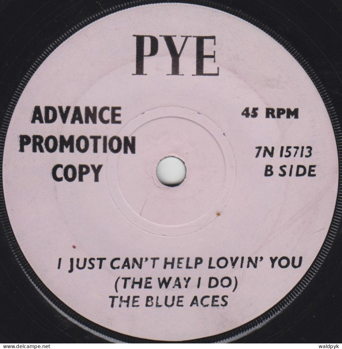 THE BLUE ACES - I Beat You To It - Other - English Music