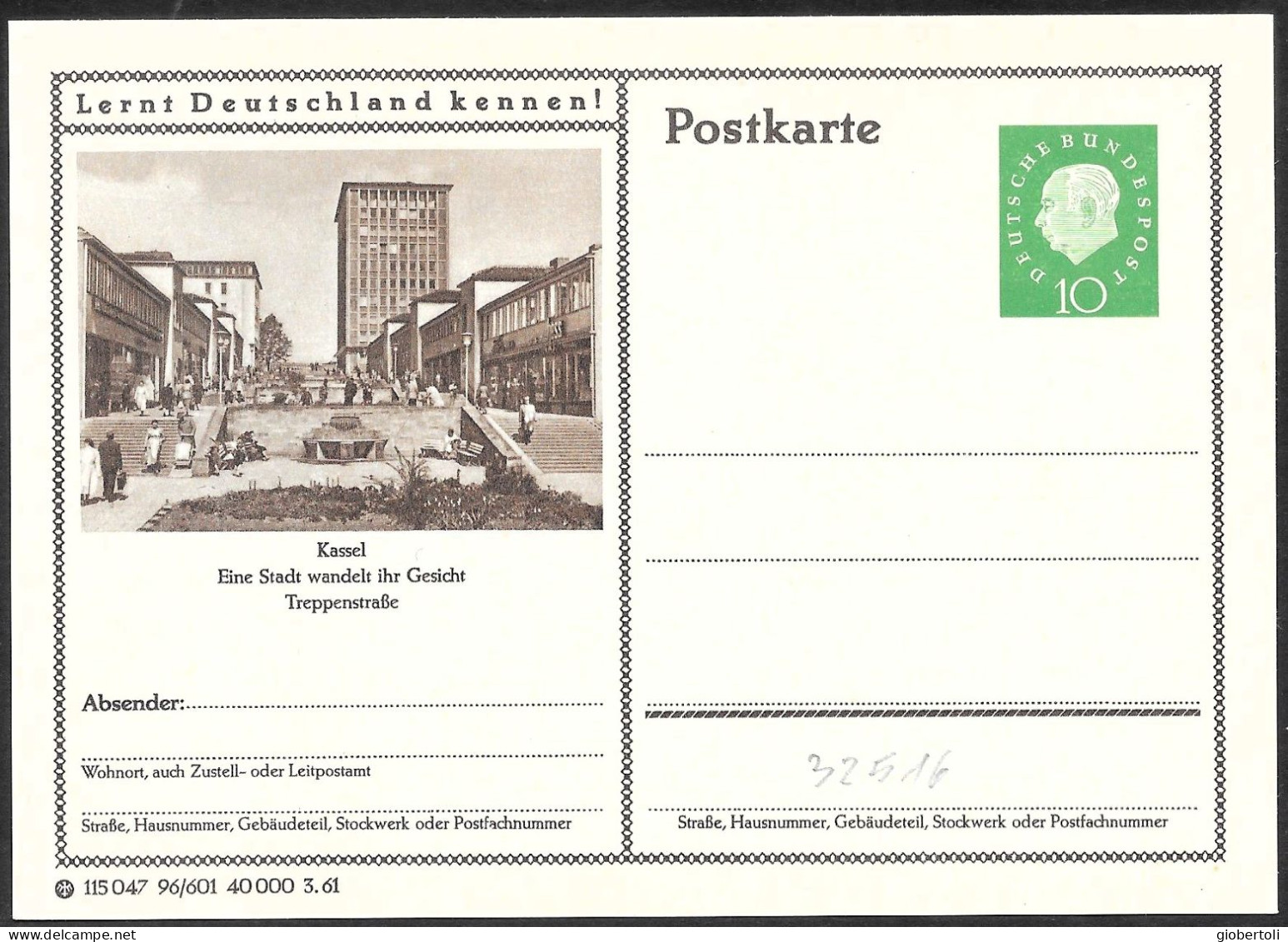 Germania/Germany/Allemagne: Intero, Stationery, Entier, Architettura Moderna, Architecture Moderne - Sonstige & Ohne Zuordnung