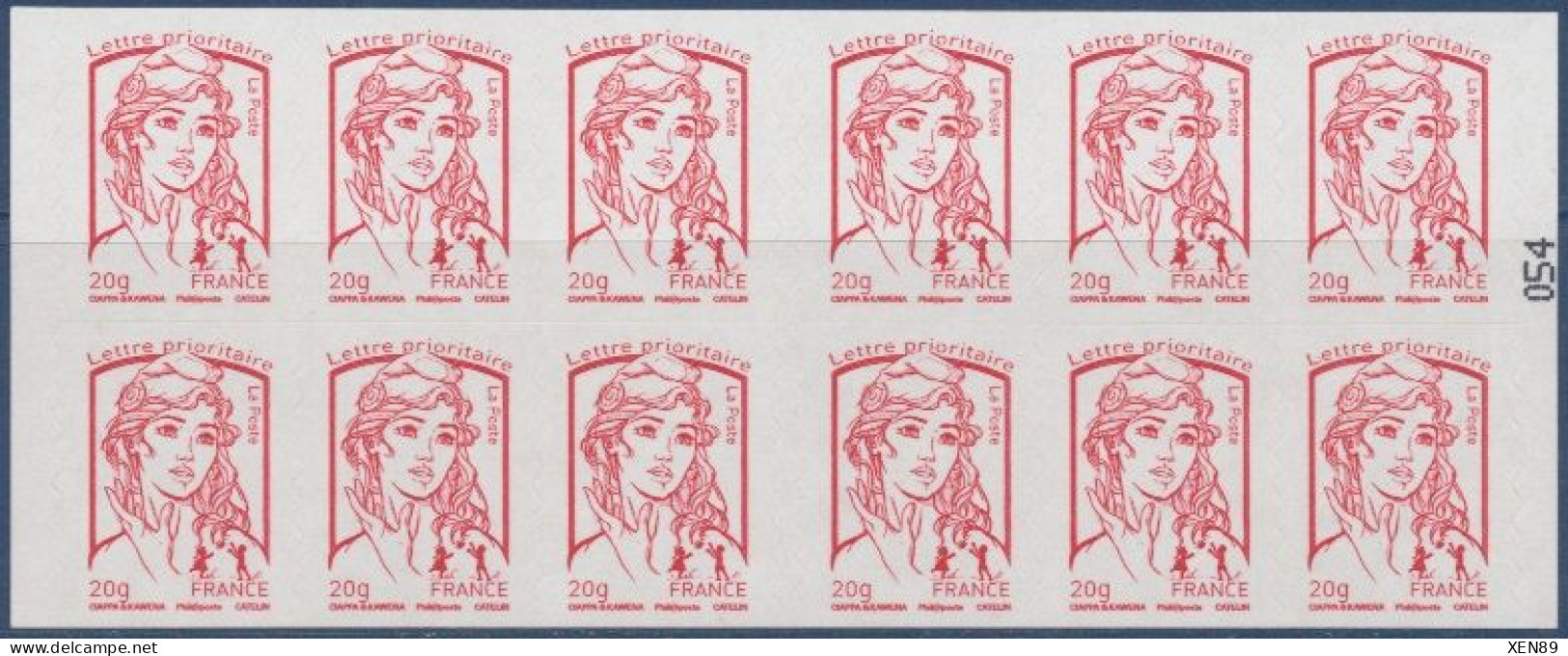 CARNET 851 - C7 - Marianne De CIAPPA Et KAWENA - Le Livre Des Timbres 2013 - Moderne : 1959-...