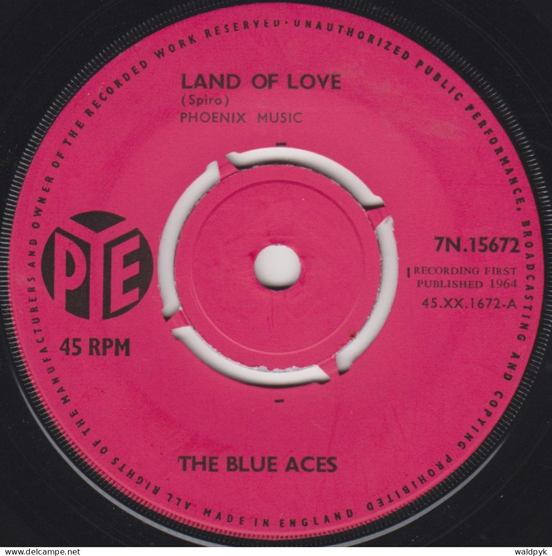 THE BLUE ACES - Land Of Love - Andere - Engelstalig