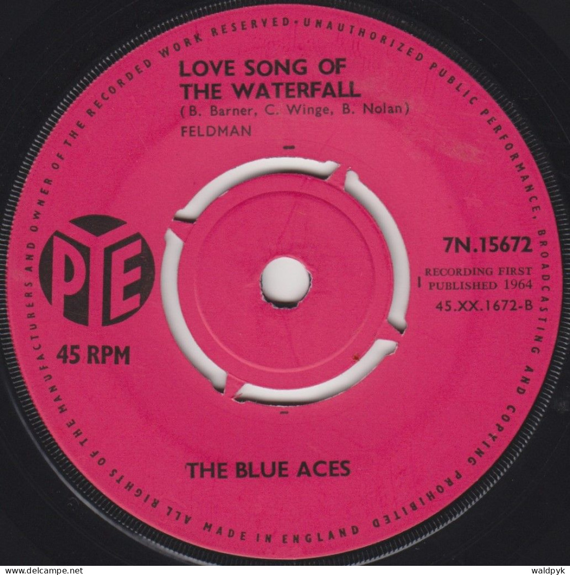 THE BLUE ACES - Land Of Love - Other - English Music