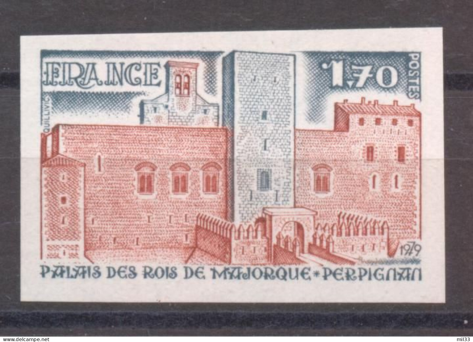 Palais Des Rois De Majorque YT 2044 De 1979 Sans Trace De Charnière - Unclassified